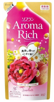 Кондиционер для белья AROMA RICH Scarlett длит. действия (женский аромат) М/У 400 мл LION