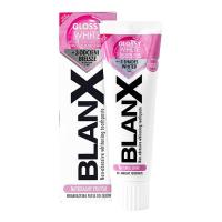 Зубная паста отбеливающая Glossy White с цветочным ароматом 75 мл BLANX